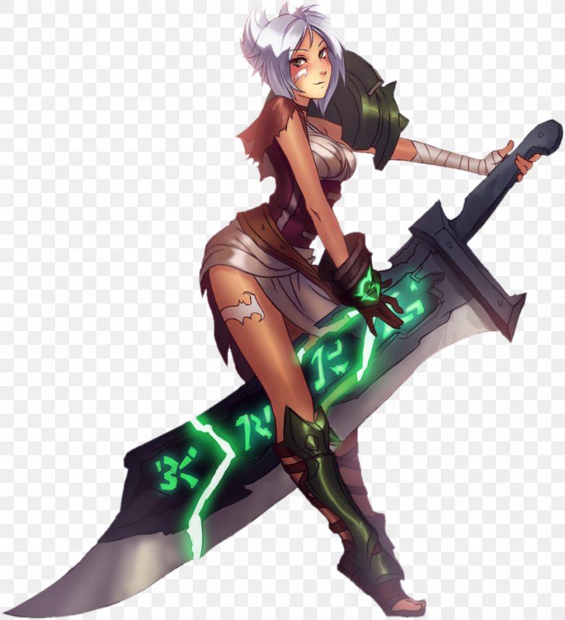 Riven League Of Legends Dota 2 Video Game Riot Games, PNG, 940x1031px, Watercolor, Cartoon, Flower, Frame, Heart Download Free