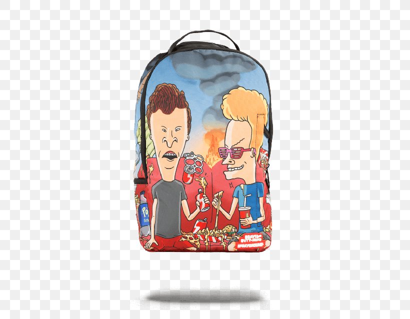 Butt-head Beavis Sprayground Backpack Television Show, PNG, 500x638px, Butthead, Backpack, Bag, Beavis, Beavis And Butthead Download Free