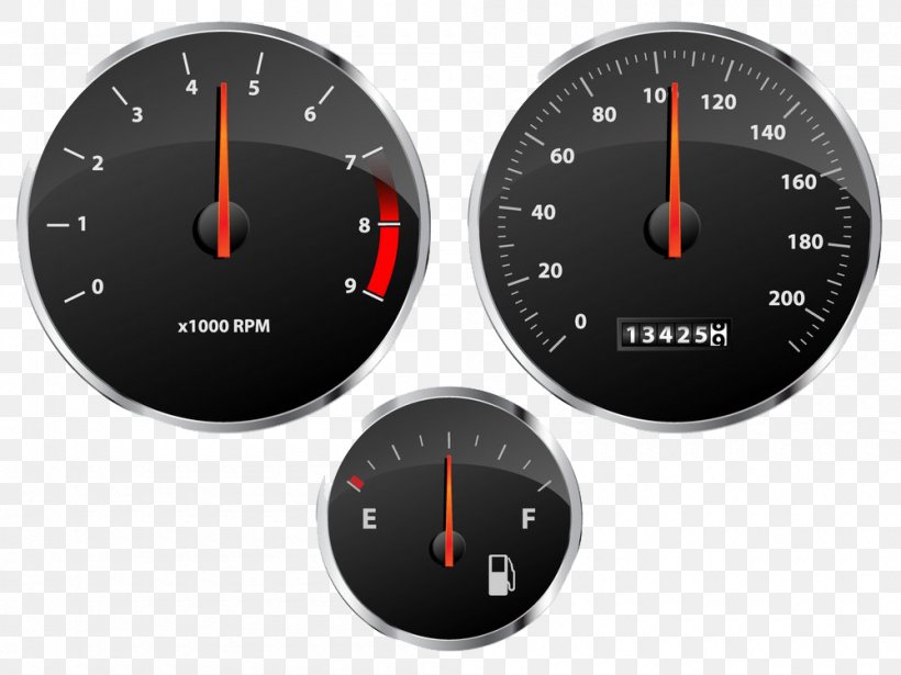 Car Speedometer Tachometer Fuel Gauge, PNG, 1000x750px, Car, Dashboard, Fuel Gauge, Gauge, Hardware Download Free