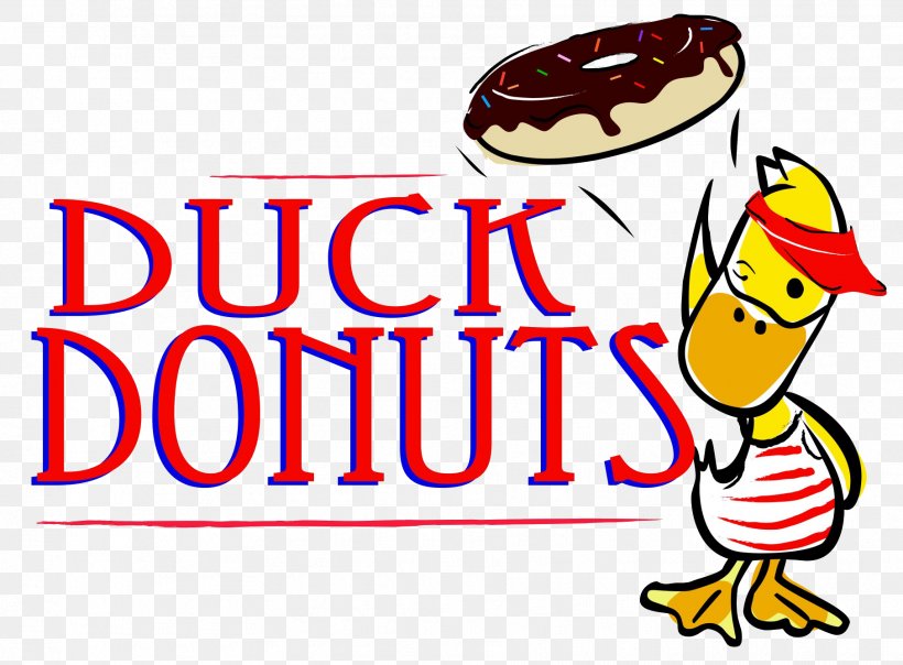 Duck Donuts Cafe Restaurant Glaze, PNG, 1812x1336px, Donuts, Area, Artwork, Beak, Cafe Download Free
