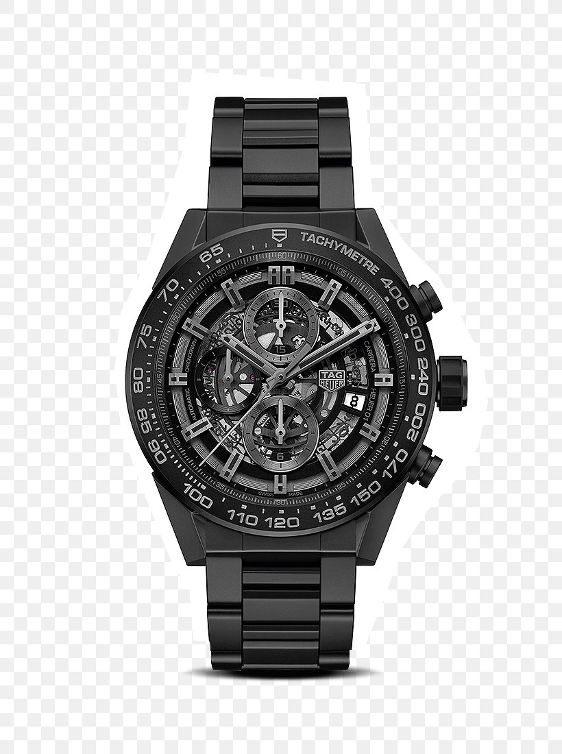 TAG Heuer Carrera Calibre Heuer 01 Chronograph Watch TAG Heuer Carrera Calibre 5, PNG, 700x1100px, Tag Heuer, Automatic Watch, Black, Bracelet, Brand Download Free