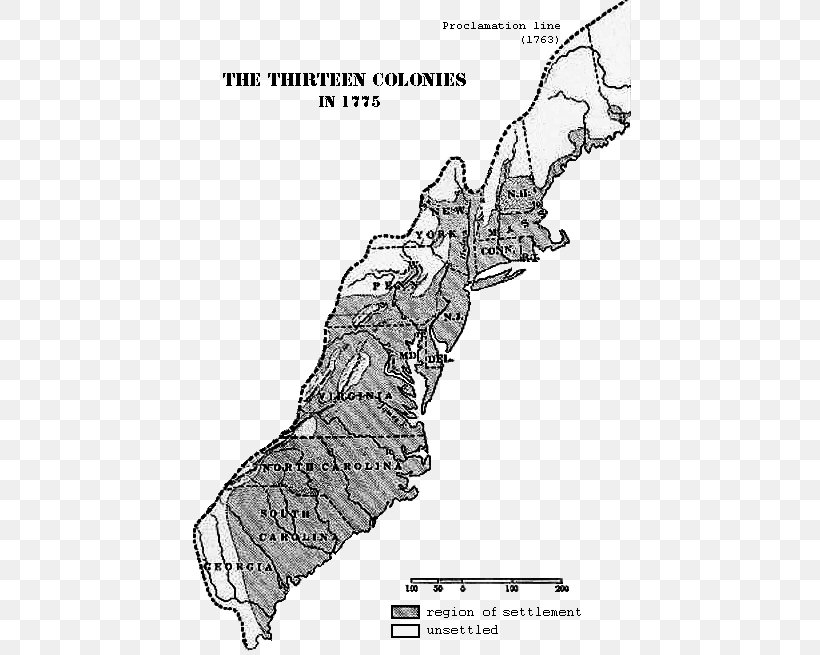 Historic Regions Of The United States Thirteen Colonies British Empire British North America, PNG, 442x655px, United States, Americas, Area, Artwork, Black And White Download Free