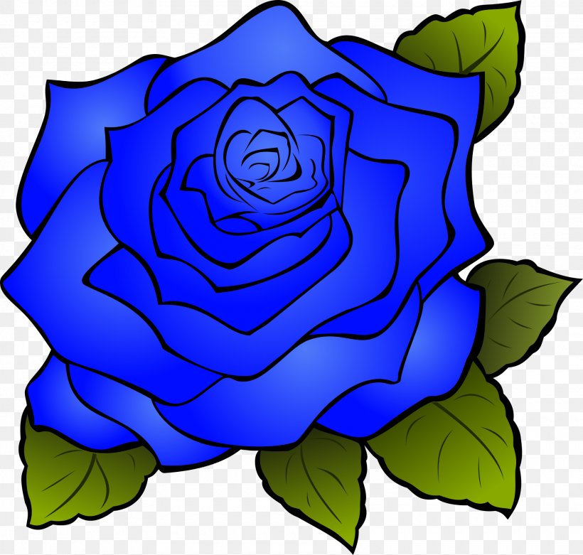 Rose Cartoon Drawing Clip Art, PNG, 1920x1829px, Rose, Art, Blue Rose, Cartoon, Cobalt Blue Download Free