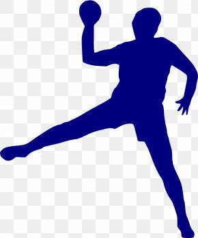 Handball Clip Art Silhouette Sports, PNG, 400x697px, Handball ...