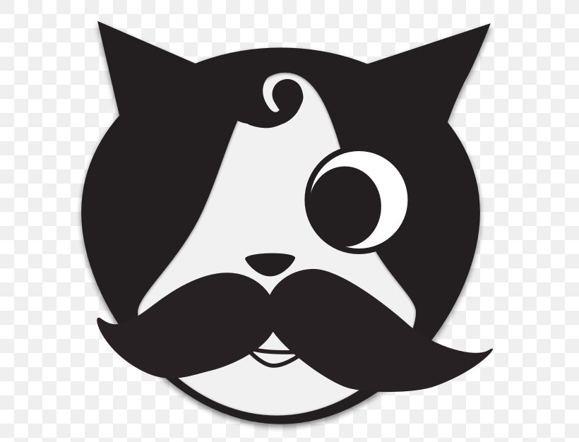 Whiskers Cat Contrast Security Dog GitHub Pages, PNG, 626x626px, Whiskers, Black, Black And White, Carnivoran, Cat Download Free