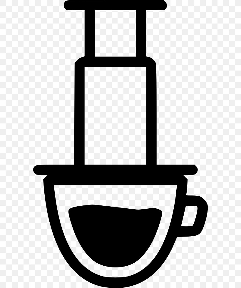 AeroPress Coffee Cafe Moka Pot Caffè Mocha, PNG, 596x980px, Aeropress, Barista, Black And White, Brewed Coffee, Cafe Download Free