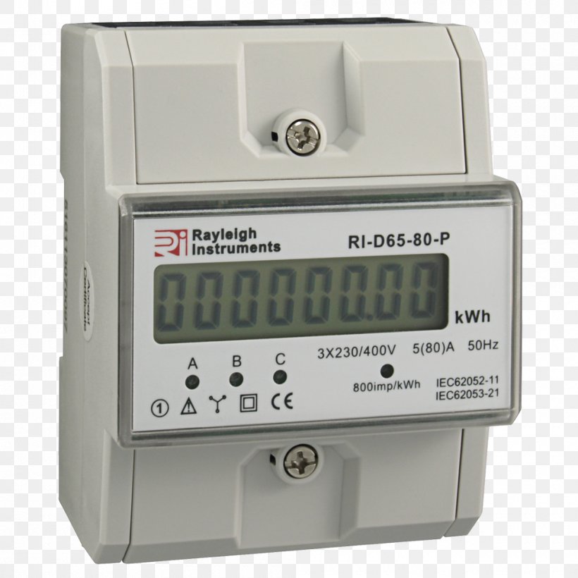 Electricity Meter Energy Three-phase Electric Power Polyphase System Single-phase Electric Power, PNG, 1000x1000px, Electricity Meter, Accuracy Class, Centrale De Mesure, Counter, Electric Current Download Free