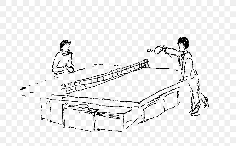 Table Tennis, PNG, 757x510px, Table Tennis, Area, Ball, Black And White, Drawing Download Free