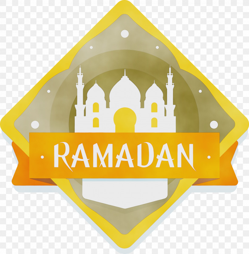 Logo Font Yellow Meter M, PNG, 2934x3000px, Ramadan, Logo, M, Meter, Paint Download Free