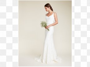 Dress - Wedding Dress Shoulder Cocktail Dress Party Dress PNG