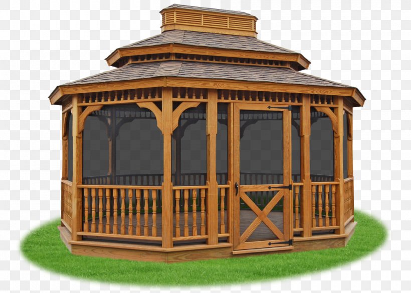 Gazebo Roof Shingle Window Shed Wood, PNG, 1000x714px, Gazebo, Building, Deck, Door, Facade Download Free