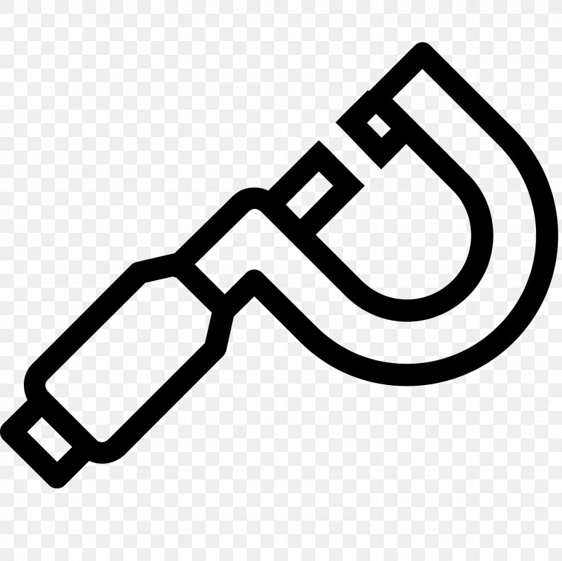 Micrometer Calipers Clip Art, PNG, 1600x1600px, Micrometer, Area, Black And White, Brand, Calipers Download Free