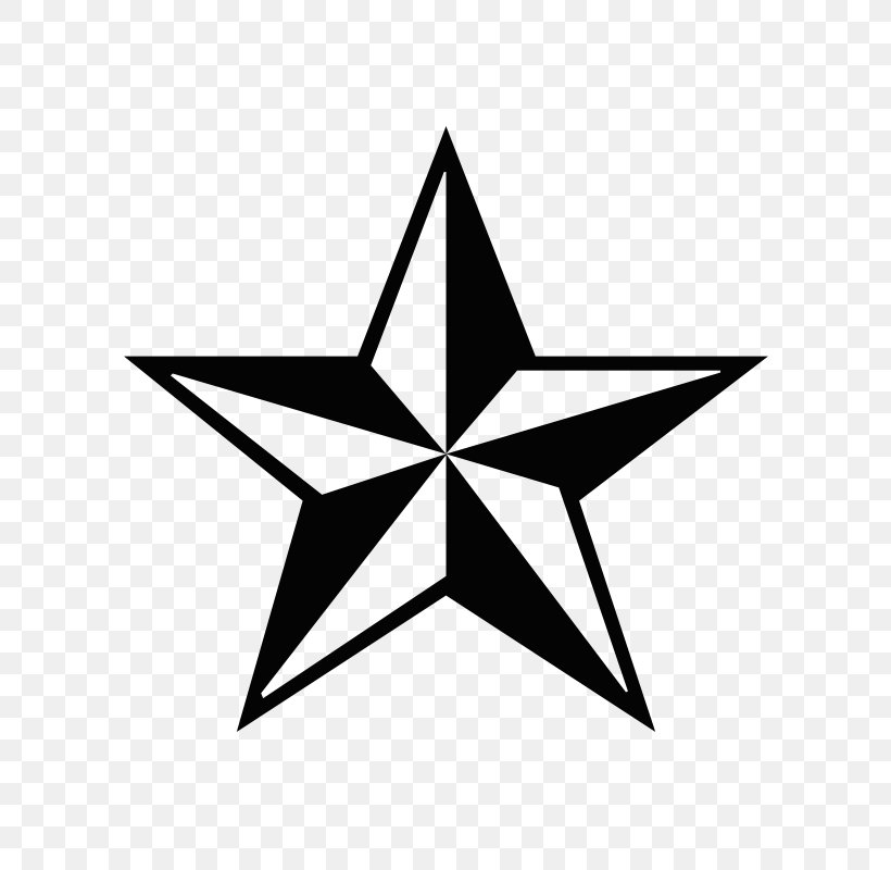 Nautical Star Solar Eclipse Clip Art, PNG, 800x800px, Star, Black And White, Celestial Navigation, Decal, Monochrome Download Free