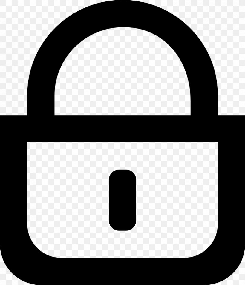 Padlock Line Clip Art, PNG, 840x980px, Padlock, Black And White, Hardware Accessory, Rectangle, Symbol Download Free