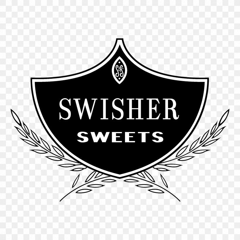 Swisher Sweets Logo Emblem Brand, PNG, 2400x2400px, Swisher Sweets, Black And White, Brand, Emblem, Label Download Free