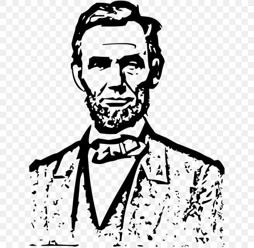 Abraham Lincoln The Henry Ford President Of The United States History Clip Art, PNG, 635x800px, Abraham Lincoln, American Civil War, Art, Artwork, Black And White Download Free