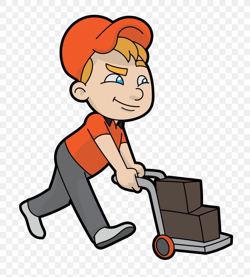 Cartoon Clip Art Sitting Warehouseman Suitcase, PNG, 1081x1198px, Cartoon, Construction Worker, Job, Package Delivery, Sitting Download Free