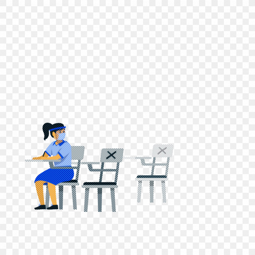 Chair Table Sitting Line Cartoon, PNG, 2000x2000px, Chair, Behavior, Cartoon, Geometry, Human Download Free