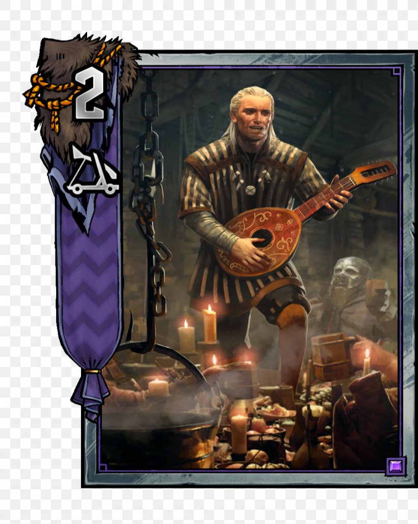 Gwent: The Witcher Card Game Bard Fantasy Pathfinder Roleplaying Game Dandelion, PNG, 960x1204px, Watercolor, Cartoon, Flower, Frame, Heart Download Free