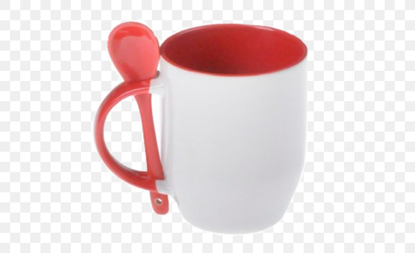 Mug Coffee Cup Spoon Ceramic Handle, PNG, 500x500px, Mug, Basket, Ceramic, Coffee, Coffee Cup Download Free