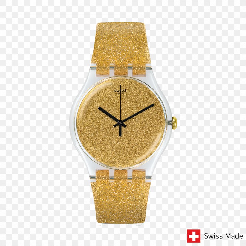 Swatch Silverblush Swiss Made Clock, PNG, 1000x1000px, Swatch, Bracelet, Burberry Bu7817, Clock, Movement Download Free