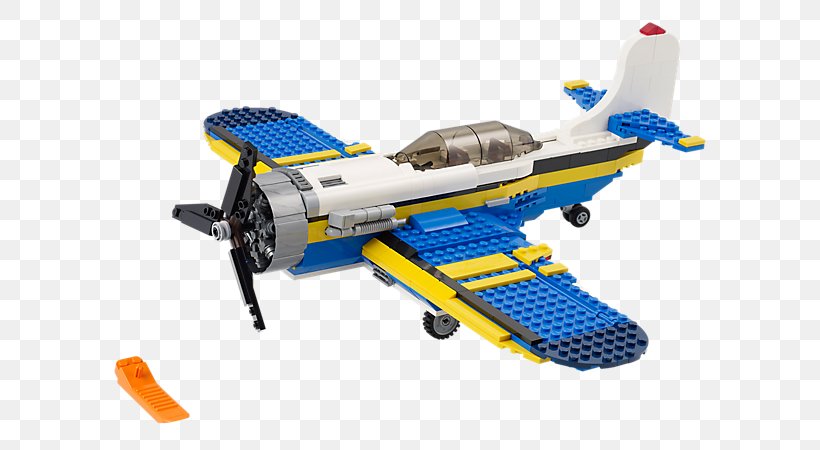 Airplane 31011 Lego Creator Aircraft Aviation, PNG, 600x450px, Airplane, Aircraft, Amazoncom, Aviation, Helicopter Download Free