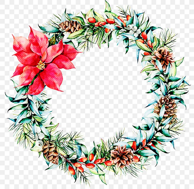 Christmas Decoration, PNG, 800x800px, Wreath, Christmas Decoration, Colorado Spruce, Holly, Leaf Download Free