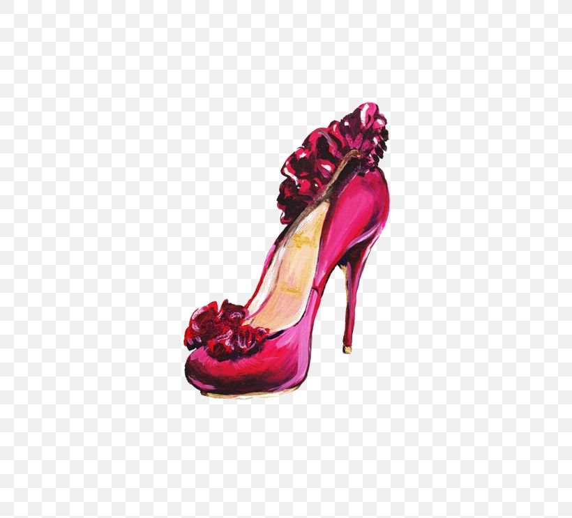 High-heeled Footwear Shoe Fashion Pink Illustration, PNG, 564x743px, Highheeled Footwear, Basic Pump, Boot, Court Shoe, Designer Download Free