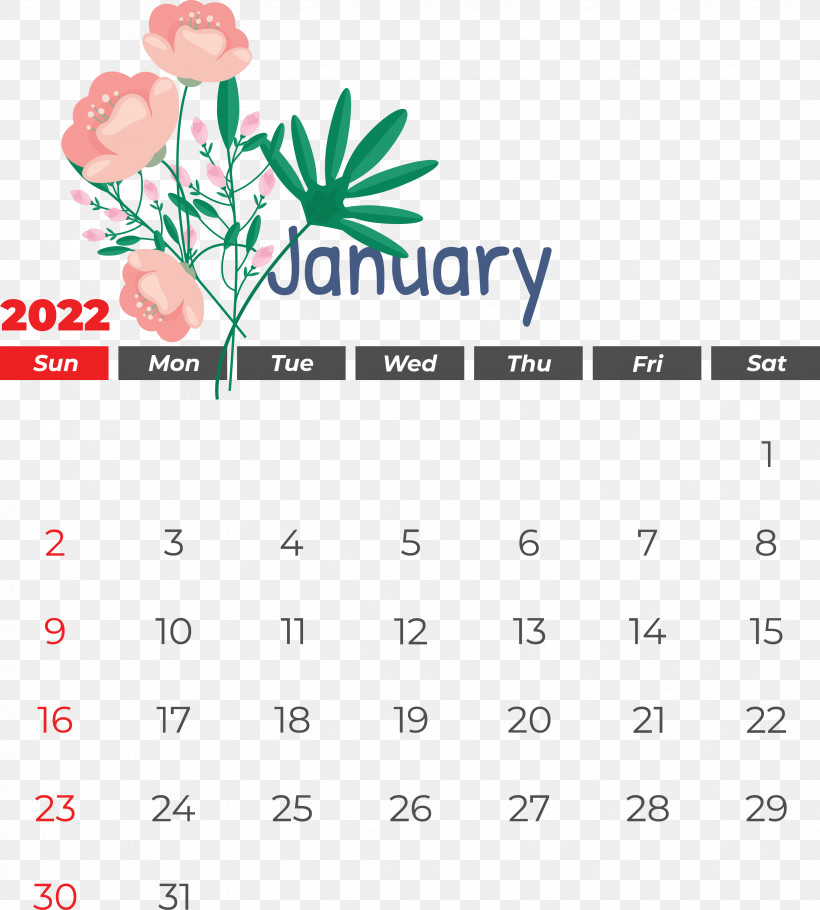 Flower Pink, PNG, 3309x3673px, Calendar, Flower Pink, Green Lotus Leaf, January, January 4 Download Free