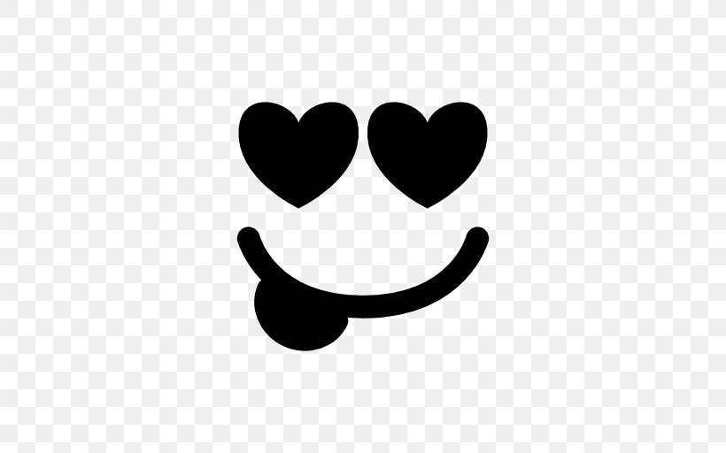 Heart Logo Smiley Circle, PNG, 512x512px, Heart, Black And White, Decal, Emoticon, Logo Download Free