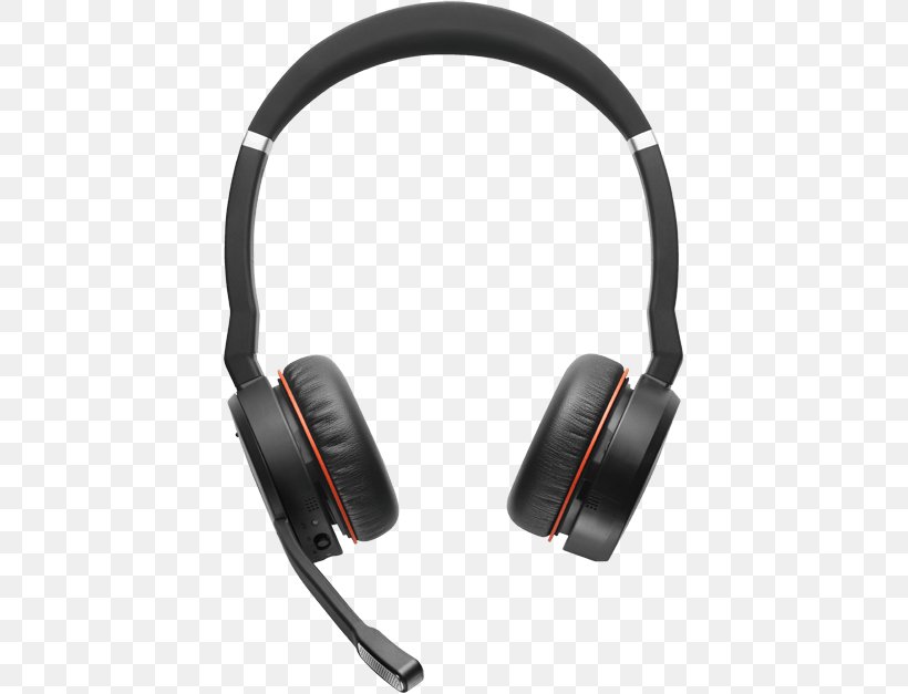 Jabra Evolve 75 UC Stereo GN Group Jabra Evolve 75 Headset Active Noise Control, PNG, 550x627px, Headset, Active Noise Control, Audio, Audio Equipment, Bluetooth Download Free