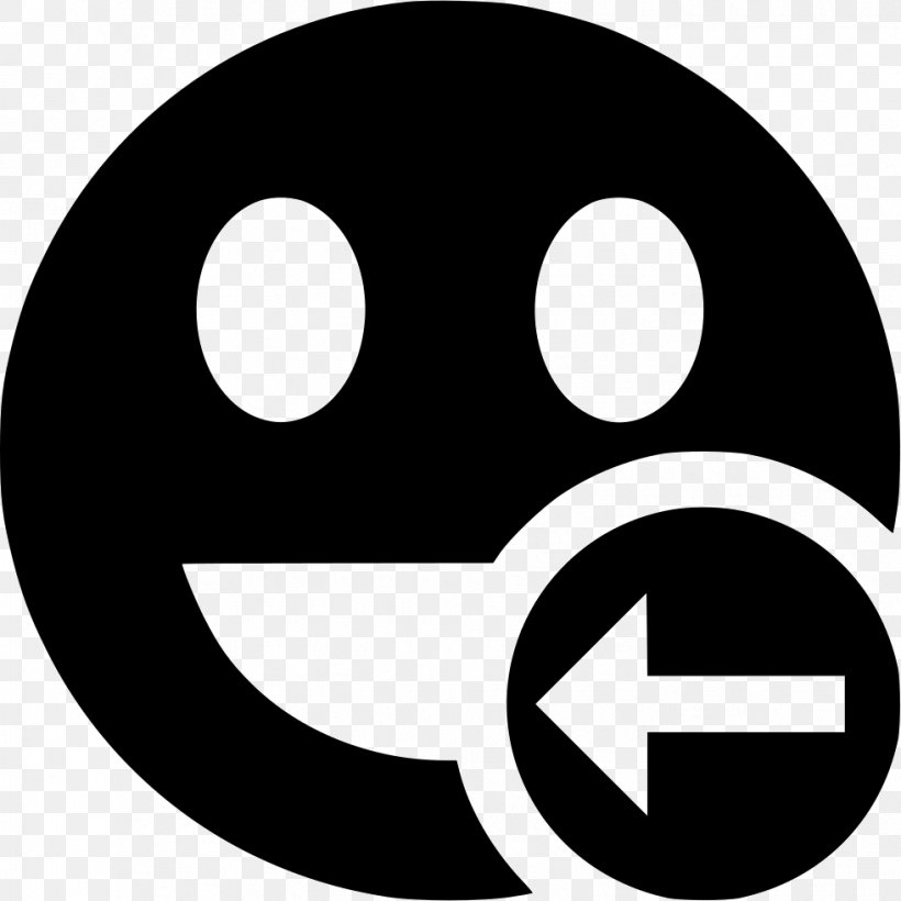 Smiley Emoticon Clip Art, PNG, 981x982px, Smiley, Area, Black And White, Emoticon, Emotion Download Free