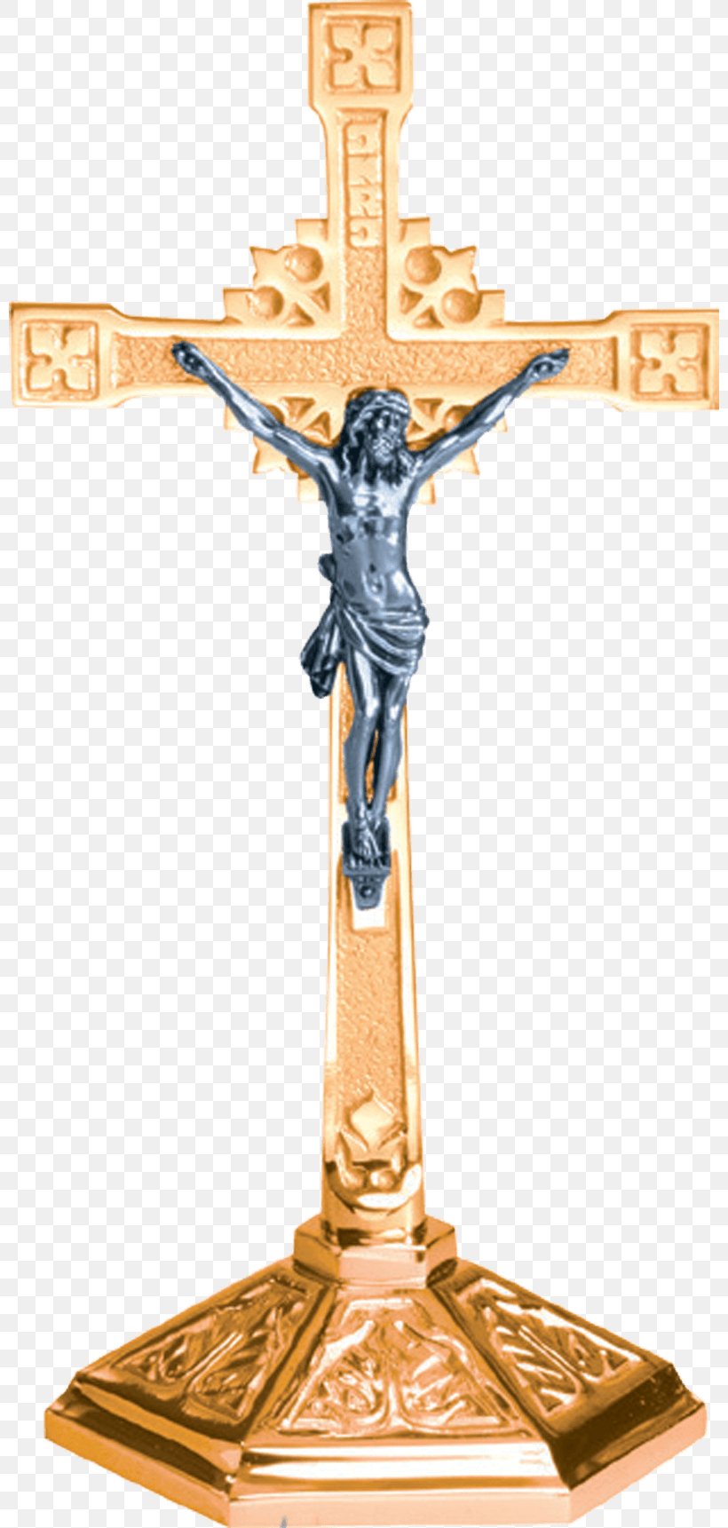 Altar Crucifix Cross Church, PNG, 800x1721px, Crucifix, Altar, Altar Crucifix, Artifact, Brass Download Free