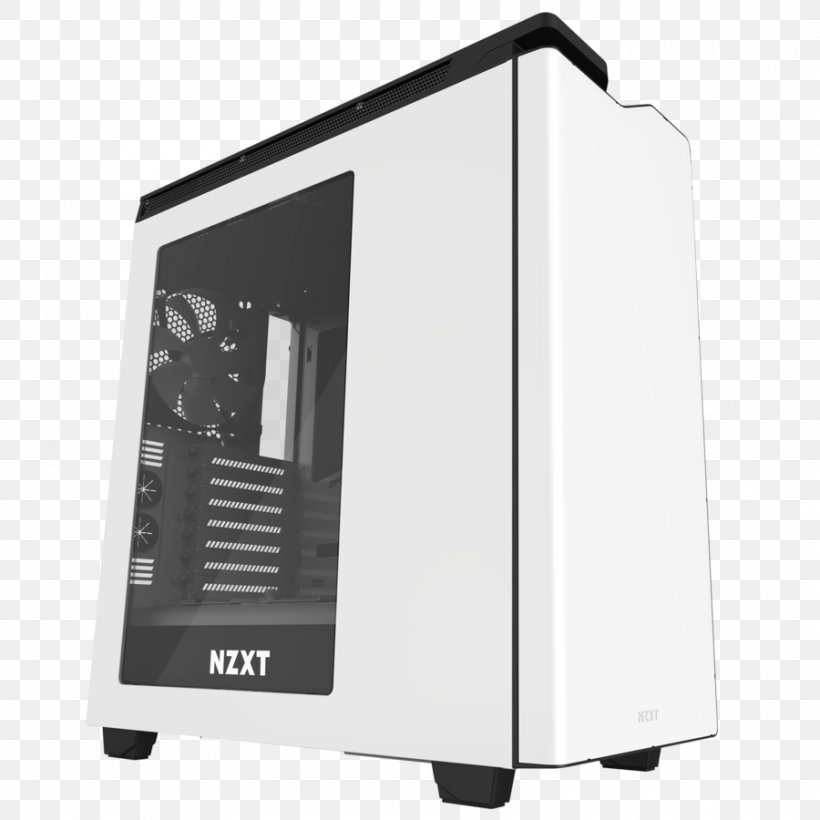 Computer Cases & Housings NZXT Technologies H440 Mid Tower Chassis Cases NZXT H440 Mid Tower Computer Case Nzxt H440 Mid Tower Case, PNG, 900x900px, Computer Cases Housings, Acer Iconia One 10, Black And White, Computer, Computer Case Download Free