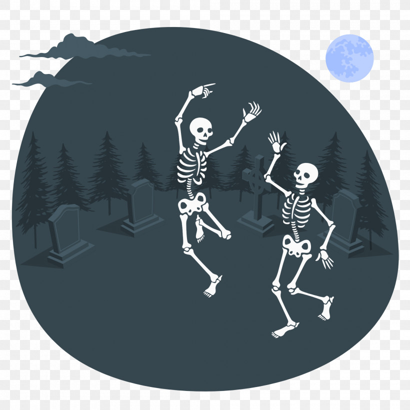 Halloween, PNG, 2000x2000px, Halloween, Skeleton Download Free