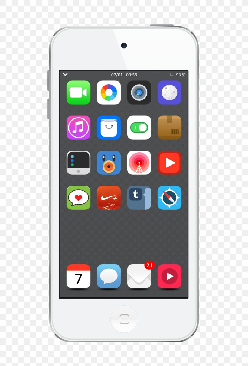 IPod Touch IPod Nano Apple Mobile Phones, PNG, 660x1211px, Ipod Touch, Apple, Cellular Network, Communication Device, Electronic Device Download Free