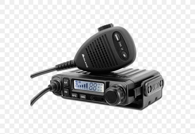 Midland Radio Walkie-talkie CB Radio Midland M10 C1185 Citizens Band Radio, PNG, 564x564px, Radio, Artikel, Business, Car, Citizens Band Radio Download Free