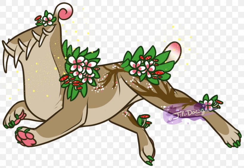 Reindeer Christmas Ornament Clip Art Carnivores, PNG, 845x585px, Reindeer, Art, Carnivoran, Carnivores, Christmas Download Free