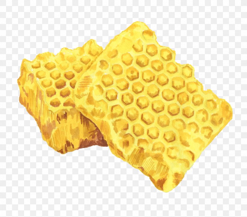 Yellow Honeycomb Wafer, PNG, 1567x1381px, Yellow, Dish, Honeycomb, Material, Wafer Download Free