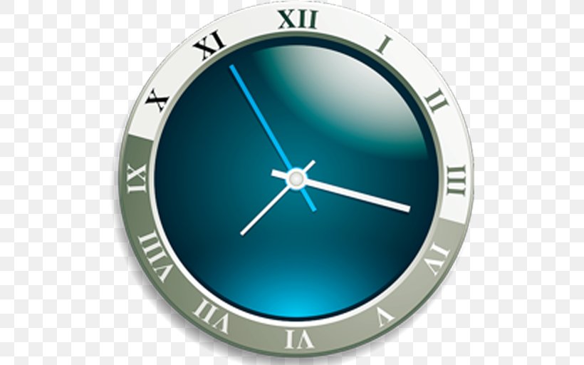 Alarm Clocks Digital Clock Clip Art, PNG, 512x512px, Clock, Aiguille, Alarm Clocks, Aqua, Clock Face Download Free