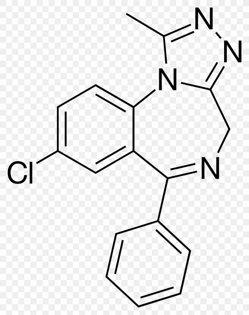 Alprazolam Triazolobenzodiazepine Anxiolytic Pharmaceutical Drug, PNG, 1200x1515px, Alprazolam, Antidepressant, Anxiety Disorder, Anxiolytic, Area Download Free