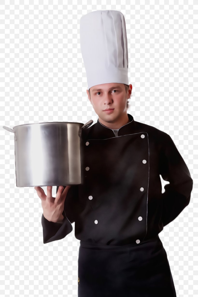 Chef's Uniform Cook Chef Chief Cook Uniform, PNG, 1632x2448px, Watercolor, Chef, Chefs Uniform, Chief Cook, Cook Download Free