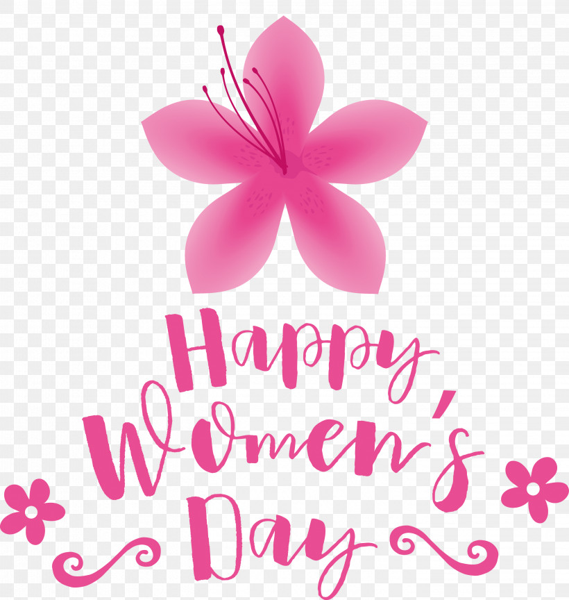 Happy Womens Day Womens Day, PNG, 2846x3000px, Happy Womens Day, Biology, Cut Flowers, Floral Design, Flower Download Free