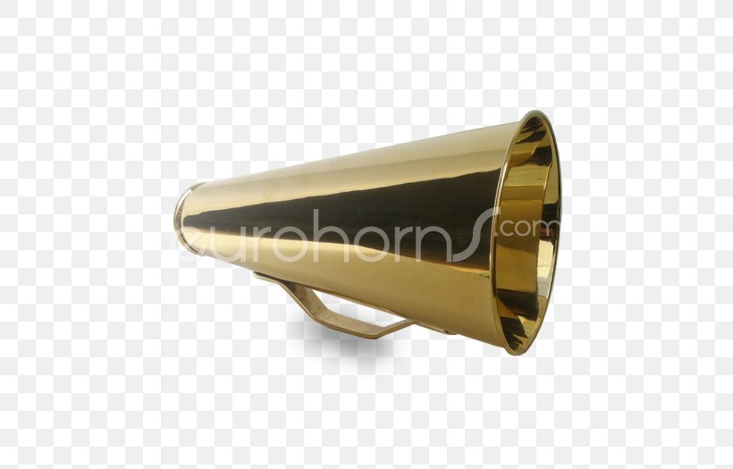 Henley Megaphone Brass Public Address Systems Horn, PNG, 700x525px, Megaphone, Bahan, Brass, Computer Hardware, Cylinder Download Free