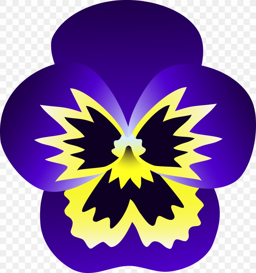 Viola Pedunculata Pansy Purple Clip Art, PNG, 6114x6516px, Viola Pedunculata, Color, Drawing, Flower, Flowering Plant Download Free