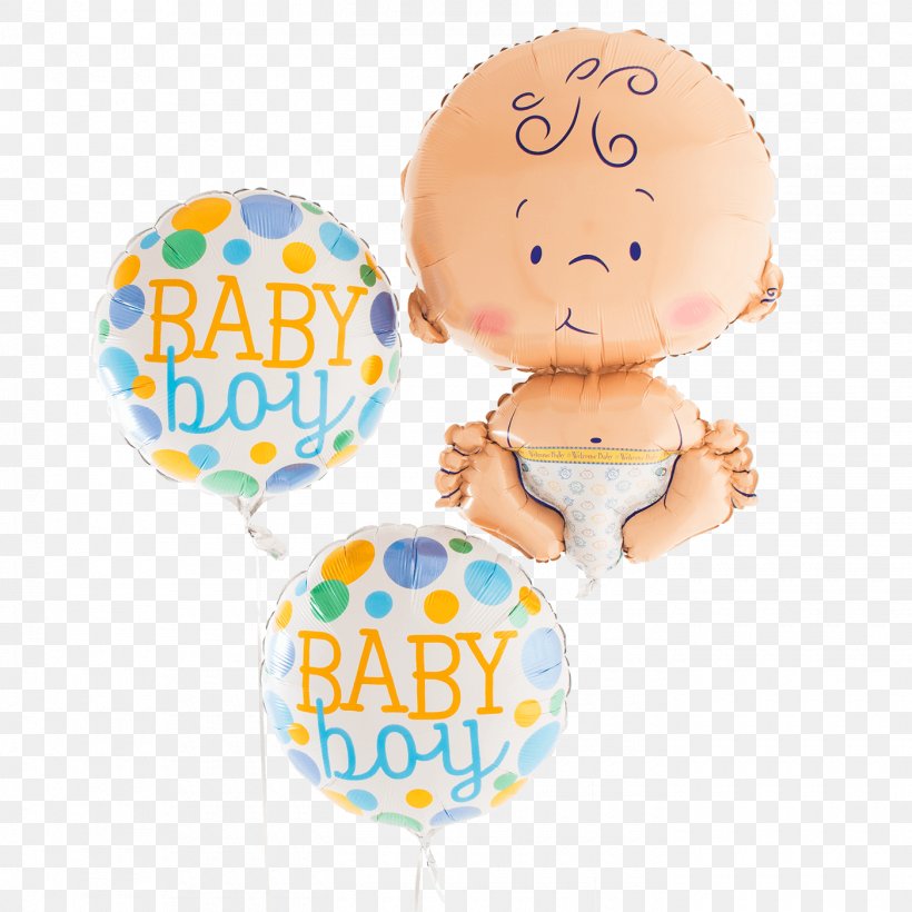Balloon Infant Gift Boy Baby Shower, PNG, 1400x1400px, Balloon, Baby Shower, Boy, Cloth Napkins, Cup Download Free