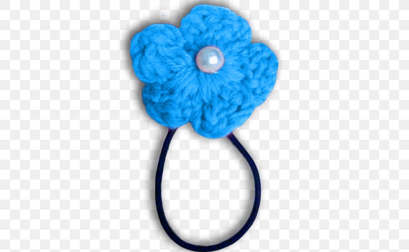 Hair Tie Headgear Flower, PNG, 505x505px, Hair Tie, Blue, Flower, Hair, Hair Accessory Download Free