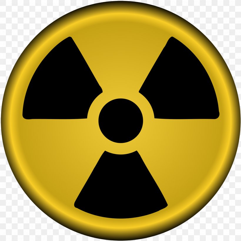 Ionizing Radiation Radioactive Decay Hazard Symbol Vector Graphics, PNG, 2000x2000px, Radiation, Automotive Wheel System, Emoticon, Hazard Symbol, Ionizing Radiation Download Free