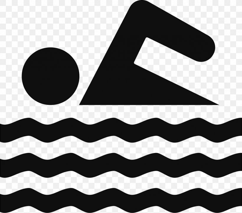 Swimming, PNG, 872x768px, Swimming, Black, Black And White, Brand, Computer Font Download Free