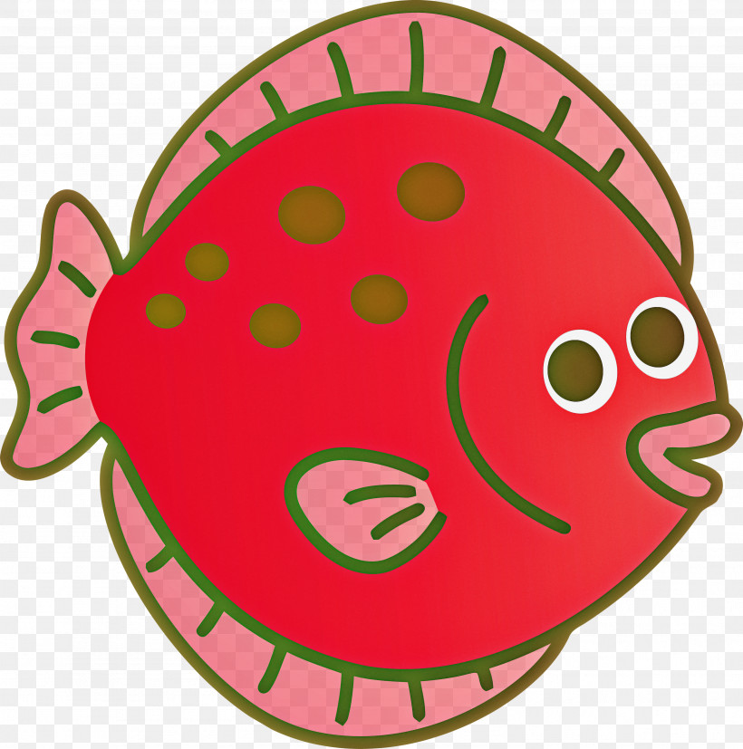 Cartoon, PNG, 2972x3000px, Flounder, Cartoon, Cartoon Flounder, Fish Download Free